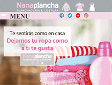 Tablet Screenshot of nanaplancha.com